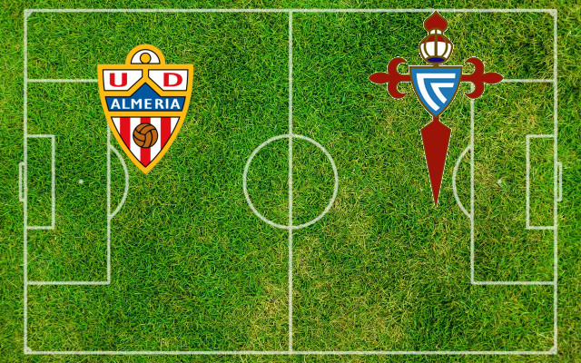 Alineaciones Almería-Celta Vigo