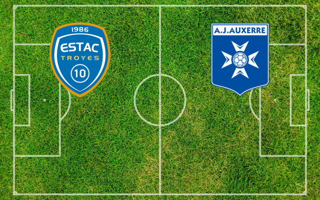 Alineaciones Troyes-Auxerre