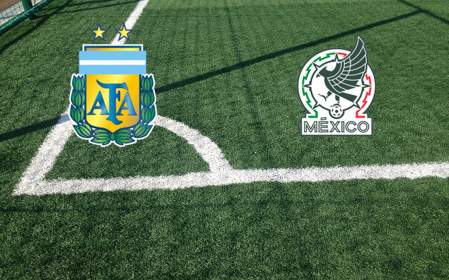 Alineaciones Argentina-México