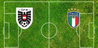 Alineaciones Austria-Italia