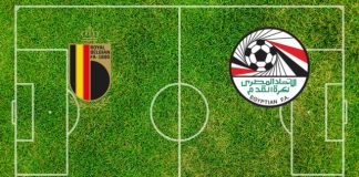 Alineaciones Bélgica-Egipto