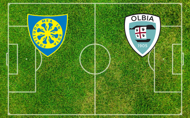 Alineaciones Carrarese-Olbia