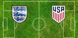 Alineaciones Inglaterra-EEUU