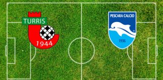 Alineaciones SS Turris Calcio-Pescara