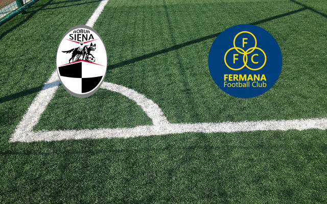 Alineaciones Siena-Fermana