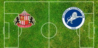 Alineaciones Sunderland-Millwall