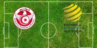 Alineaciones Túnez-Australia