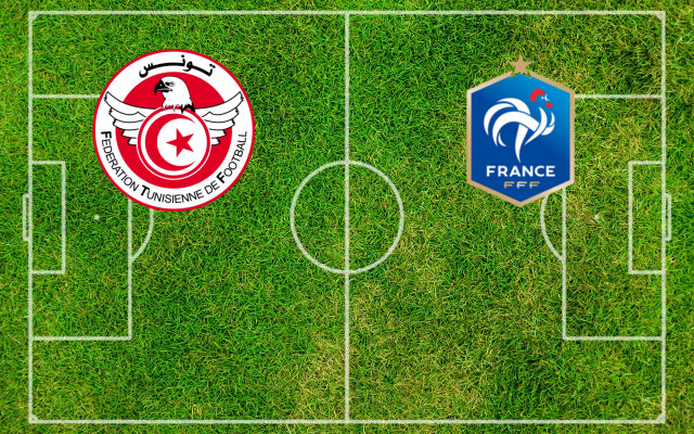 Alineaciones Túnez-Francia