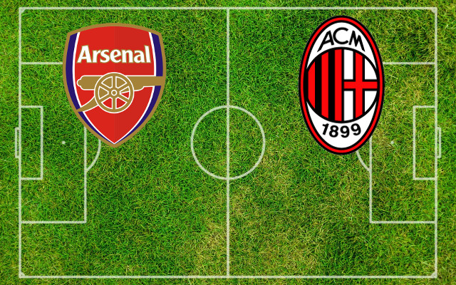 Alineaciones Arsenal-AC Milán