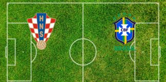 Alineaciones Croacia-Brasil
