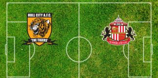 Alineaciones Hull-Sunderland