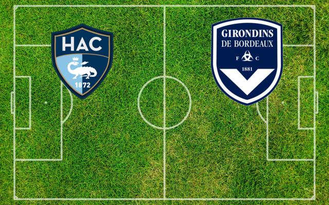 Alineaciones Le Havre-Girondins de Burdeos