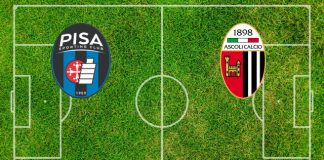 Alineaciones Pisa-Ascoli