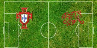 Alineaciones Portugal-Suiza