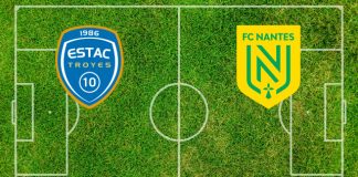 Alineaciones Troyes-Nantes