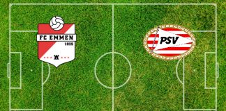 Alineaciones Emmen-PSV