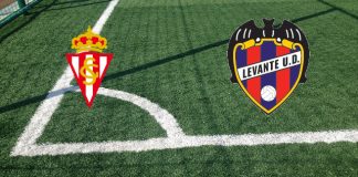 Alineaciones Gijon-Levante