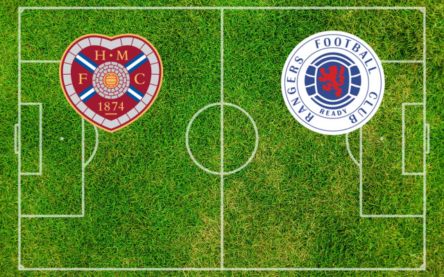 Alineaciones Hearts-Rangers