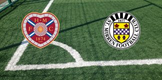 Alineaciones Hearts-St. Mirren