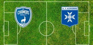 Alineaciones Niort-Auxerre