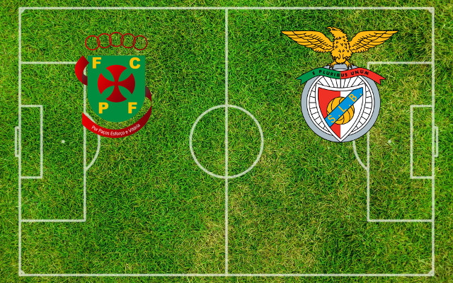 Alineaciones Paços de Ferreira-Benfica