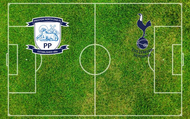 Alineaciones Preston-Tottenham