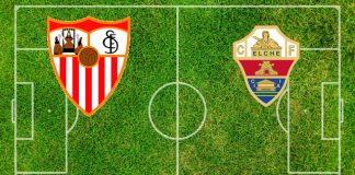 Alineaciones Sevilla-Elche