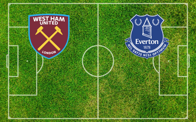 Alineaciones West Ham-FC Everton