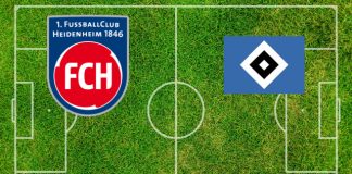 Alineaciones 1. FC Heidenheim-Hamburgo