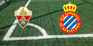 Alineaciones Elche-Espanyol