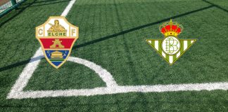 Alineaciones Elche-Real Betis