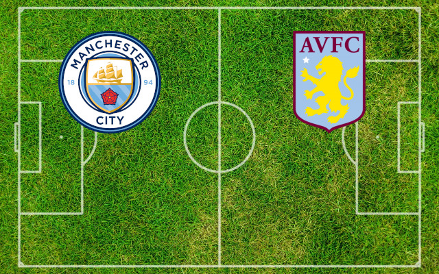 Alineaciones Man City-Aston Villa