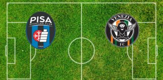 Alineaciones Pisa-Venezia