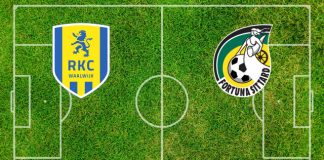 Alineaciones RKC Waalwijk-Fortuna Sittard