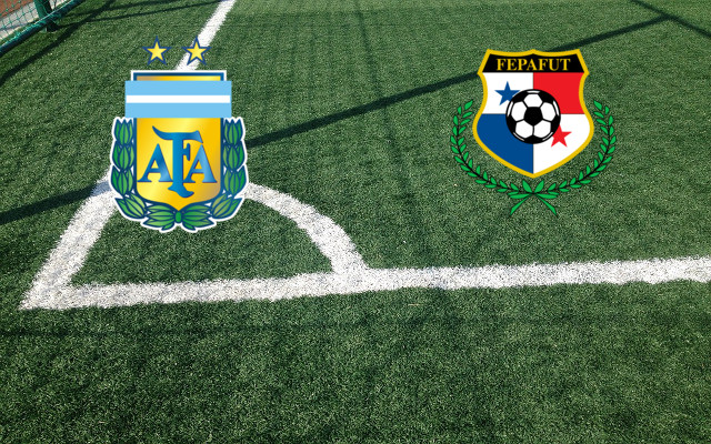 Alineaciones Argentina-Panama
