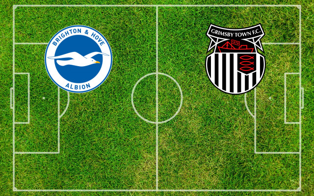 Alineaciones Brighton-Grimsby