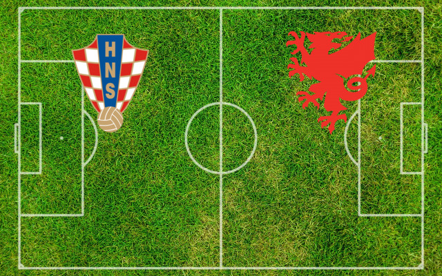 Alineaciones Croacia-Gales