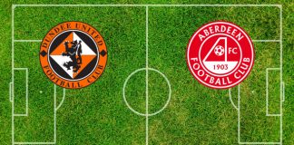 Alineaciones Dundee Utd-Aberdeen