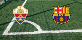 Alineaciones Elche-Barcelona