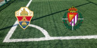 Alineaciones Elche-Valladolid