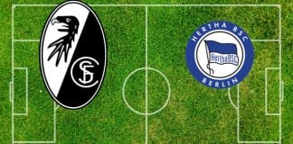 Alineaciones Friburgo-Hertha BSC