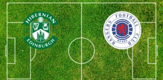 Alineaciones Hibernian-Rangers