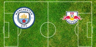 Alineaciones Man City-RB Leipzig