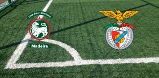 Alineaciones Marítimo-Benfica