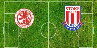 Alineaciones Middlesbrough-Stoke