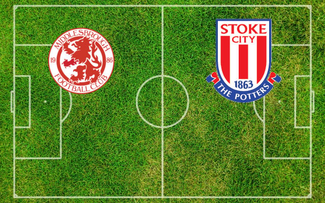 Alineaciones Middlesbrough-Stoke