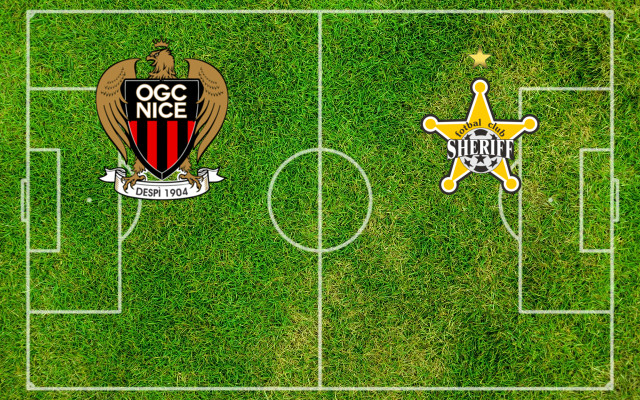 Alineaciones Niza-Sheriff Tiraspol