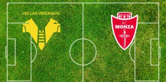 Alineaciones Verona-Monza