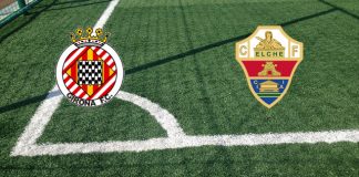 Alineaciones Girona-Elche