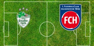 Alineaciones Greuther Furth-1. FC Heidenheim